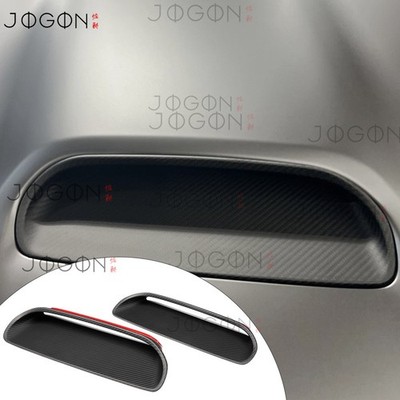 Hellcat Matte Carbon For Dodge Challenger SRT 2015+ Hood Vent Outlet Decor Scoop