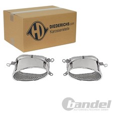 DIEDERICHS TUNING ENDROHRBLENDEN SATZ CHROM passend für AUDI A5 RS-OPTIK