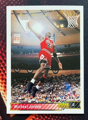 Michael Jordan 1992-93 Upper Deck #23 Chicago Bulls