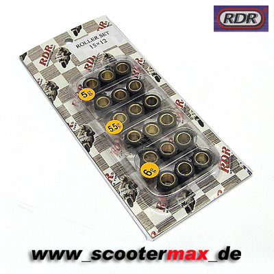 Variogewichte Variorollen 15x12 Abstimmset 5/5,5/6 Gramm Variomatik Gewichte