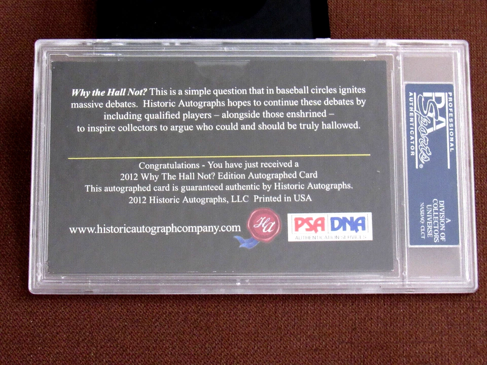 BRUCE SUTTER JEFF REARDON CARDS BRAVES PITCHERS HOF SIGNED AUTO INDEX CUT PSADNA - Image 3 of 3