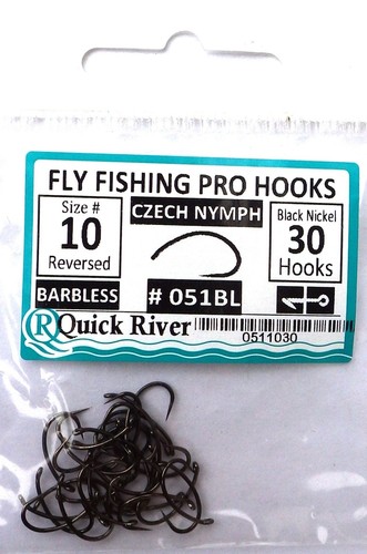 FLIEGENFISCHEN TSCHECHISCHE NYMPHENHAKEN SCUD #10, 12, 14 Wettbewerb stachlose Haken #051BL - Bild 3 von 19