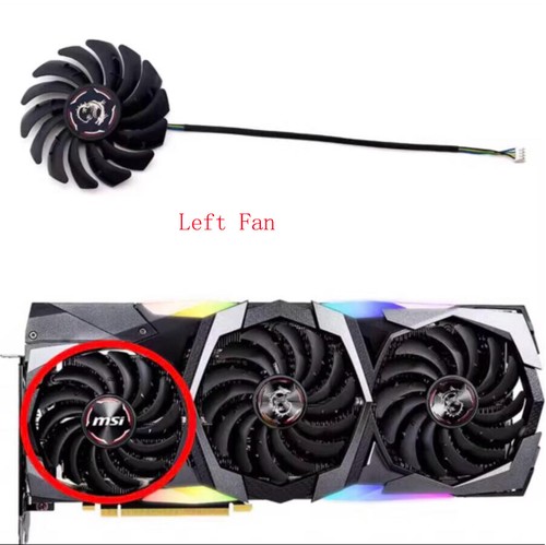 For MSI RTX2070S 2080 2080S/Ti GAMING X/Z Magic Dragon Graphics Card Cooling Fan - 第 8/10 張圖片