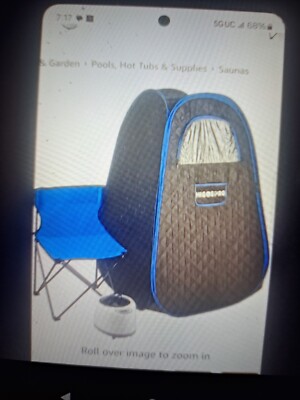 HIGOSPRO  Portable Full Body Sauna ( Open Box Item ) Do Not Have Original Box