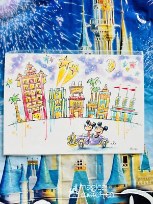 Disney WonderGround David Buckley Hollywood Studios 5x7  Postcard