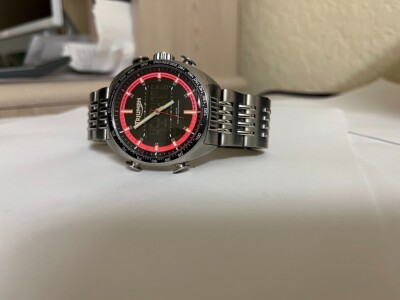 Men's Triumph Motorcycle  Watch Model 3021  Analog - digital RARE