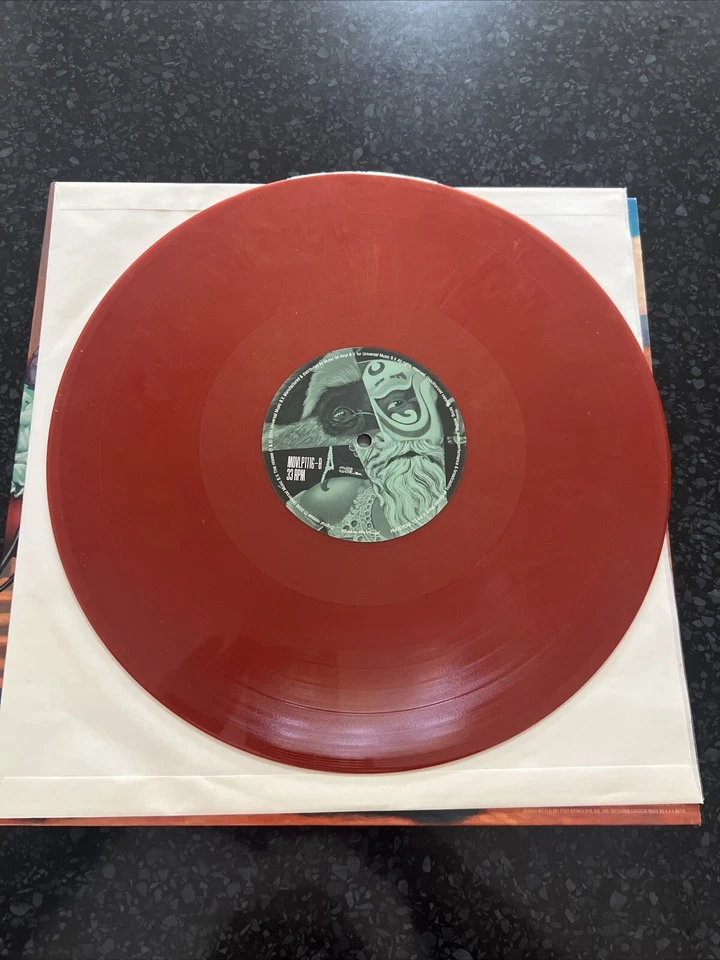 THE MARS VOLTA "Amputechture" 2014 EU Press Edición Limitada Rojo/Dorado, LP Rock Numerado. Foto 4 de 4