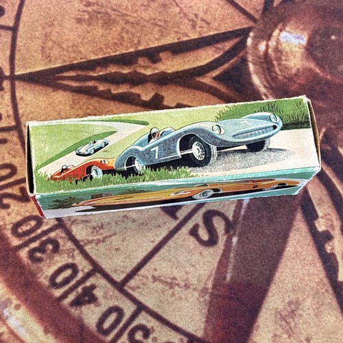 Vintage TEKNO Denmark No 813 Ferrari Monza Race Racing Grand Prix Toy Car - Imagen 18 de 20