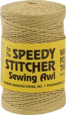 Speedy Stitcher Coarse Polyester Thread A 180-yard tube of coarse waxed polyeste