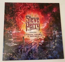 Steve Perry Signed Traces Alternate Blue Vinyl Record Album Journey Beckett COA