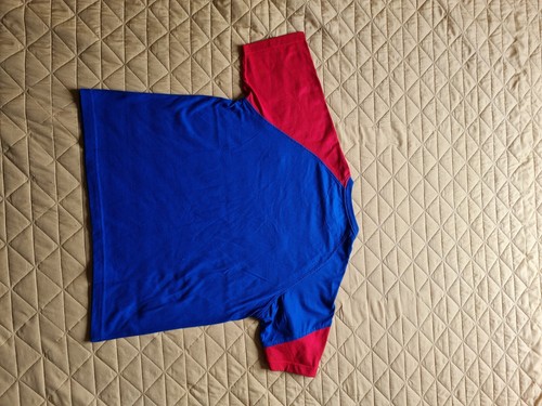 England Cricket Team Official Vintage T Shirt L Blue Red - Picture 9 of 9