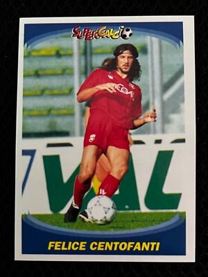 STICKER PANINI FELICE CENTFANTI ANCONA INTER # 166 SUPERCALCIO 95/96