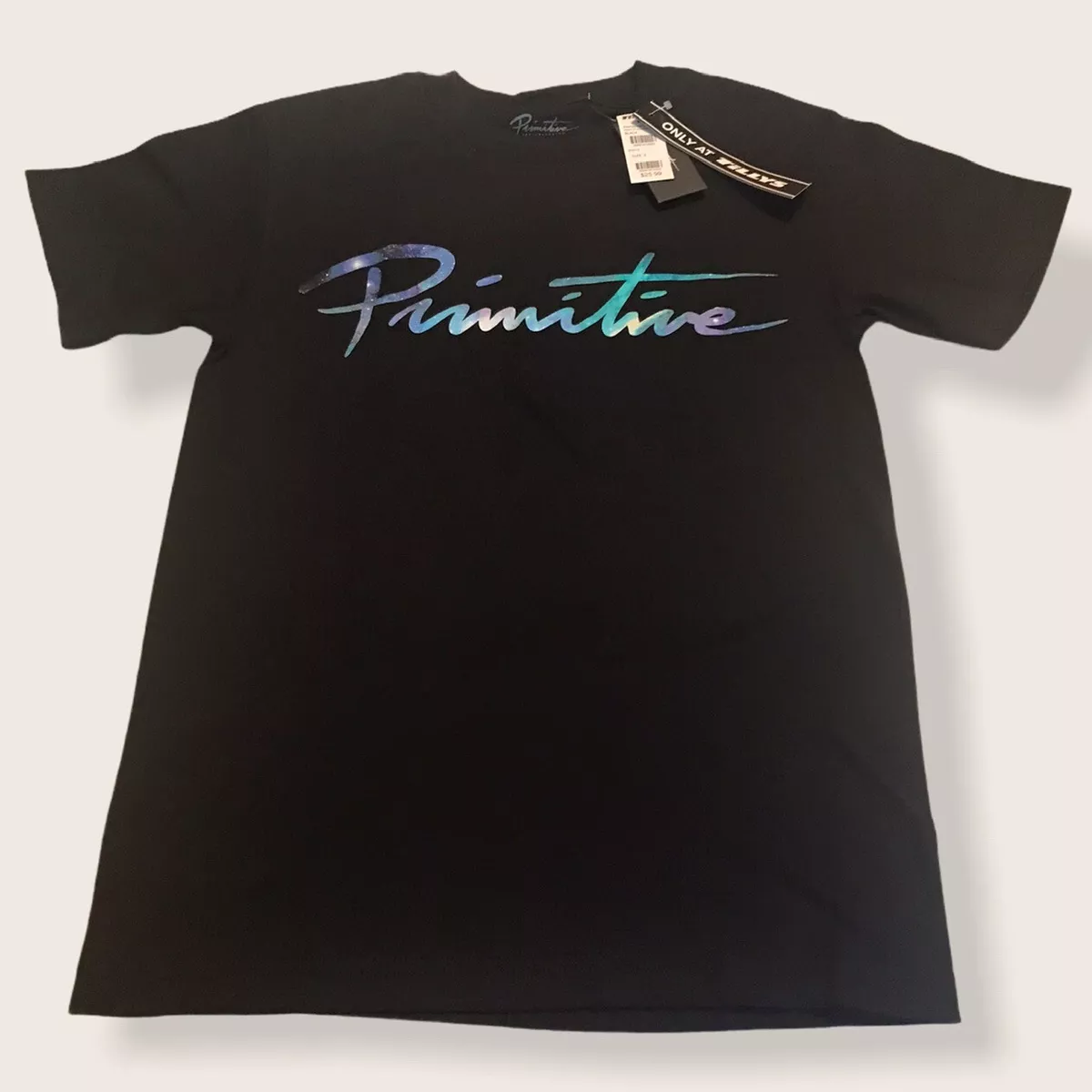 Black shirt with 2025 blue writing