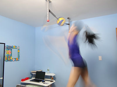 Volleyball Training Aid - Spike Trainer-Foam Head ONLY(extension Not Provided) E - Foto 4