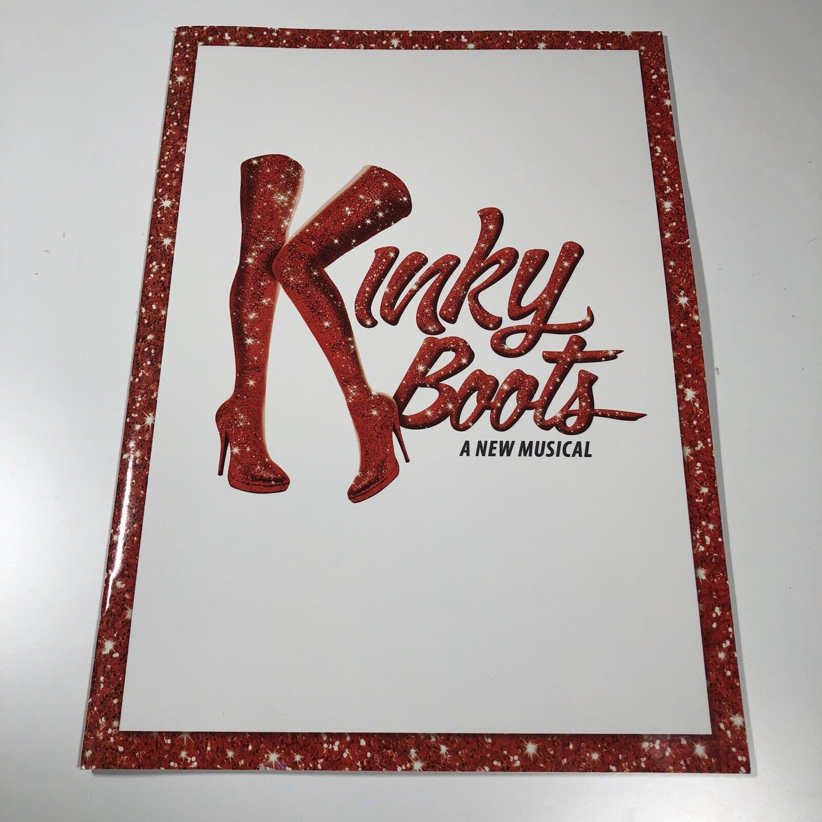 KINKY BOOTS 2013 ORIGINAL BROADWAY SAN PORTER Max 90% OFF BILLY PROGRAM CAST Factory outlet