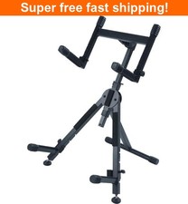 QuikLok BS-625 A-Frame Amplifier Stand (Black...