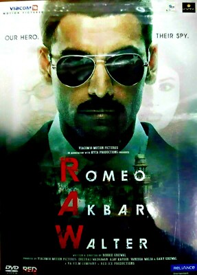 ROMEO AKBAR WALTER (RAW) - JOHN ABRAHAM, MOUNI ROY - BOLLYWOOD DVD -ENGLISH SUBS
