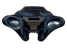 HARLEY DAVIDSON Dyna Low Rider S BATWING FAIRING GLOSSY DETACHABLE 6X9 2017