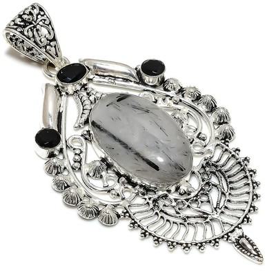 Chapelet De Prière Bouddhiste En Onyx Noir De 8 Mm Avec 108