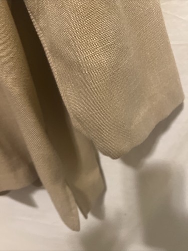 Alfred Dunner Blazer Jacke Leinenmischung Creme Beige Damengröße 22 W Hergestellt in den USA - Bild 8 von 11