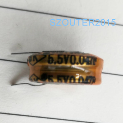 2PCS 5.5V 0.047F V Type Supercapacitor Farad Capacitor 0.047F 5.5V New