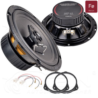 GROUND ZERO LAUTSPRECHER für FIAT PUNTO EVO Typ 199 2009-2011 Front Tür #B2A9