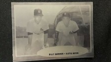 Yankees Topps 1962 Clete Boyer/Billy Gardner Card Vintage Printing Plate Rare