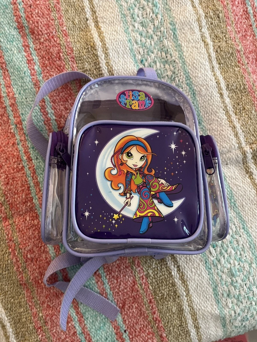 Lisa Frank Vintage Mini Clear Backpack eBay