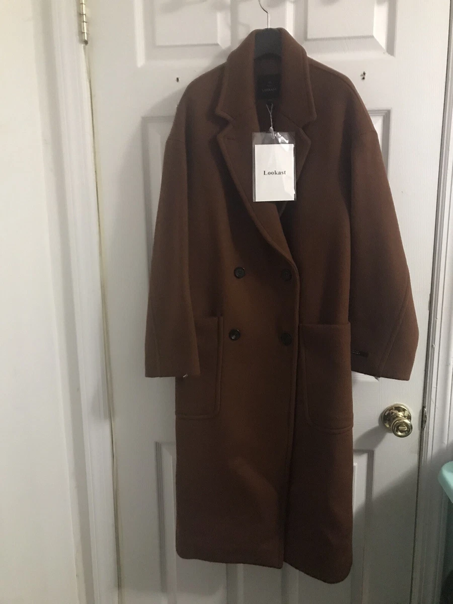 W Concept Lookast Wool Coat One Size eBay