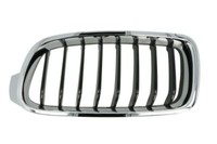 Blic 6502-07-0063995P Sport Chrom-Schwarz KüHlergitter Links FüR BMW 3 F30 F31
