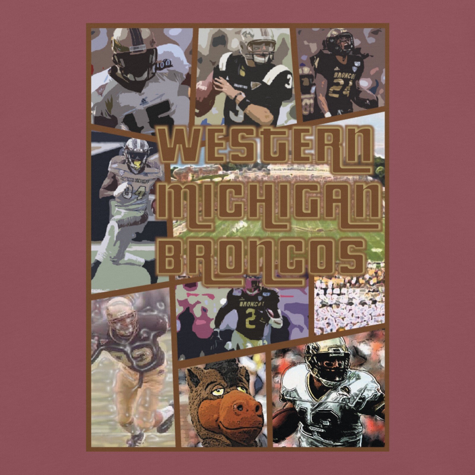 Western Michigan Broncos Football Legends Shirt