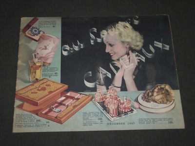 1937 DECEMBER AU LOUVRE CADEAUX PARIS FRENCH CATALOGUE - FR 1126
