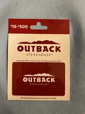 Outback Steakhouse $50 Gift Card