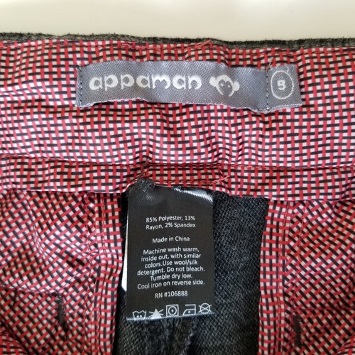 Appaman Glen Plaid Dress Pants Boys Size 5 Adjustable Waist Houndstooth - Picture 6 of 13