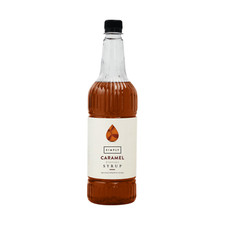 Caramel Syrup 1L | Simply Full Sugar Flavoured Syrup | Vegan Halal | Coffee