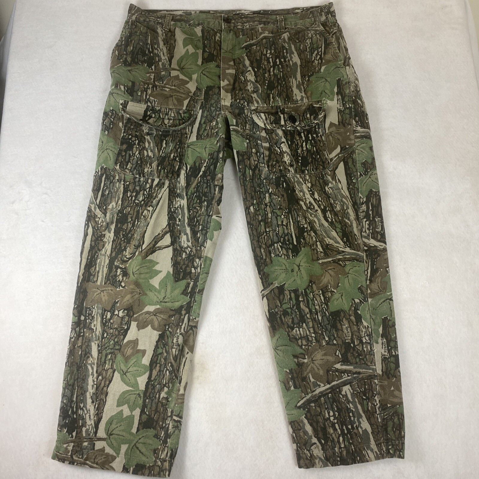 Vintage OCOEE Camo Chamo Cargo Pants Size 40 x 28 Hun… Gem