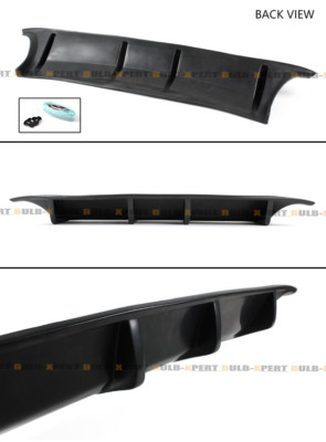 ST Style Shark Fin Rear Bumper Diffuser For 2009-2015 Nissan Maxima 7th Gen – Black