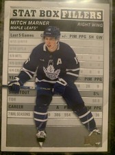Mitch Marner  2023-24 upper Deck Series 1 Stat Box Fillers SB-7