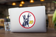 Vintage 1970's Kansas City Scouts Logo Vinyl Sticker Decal or Car Decal NEW