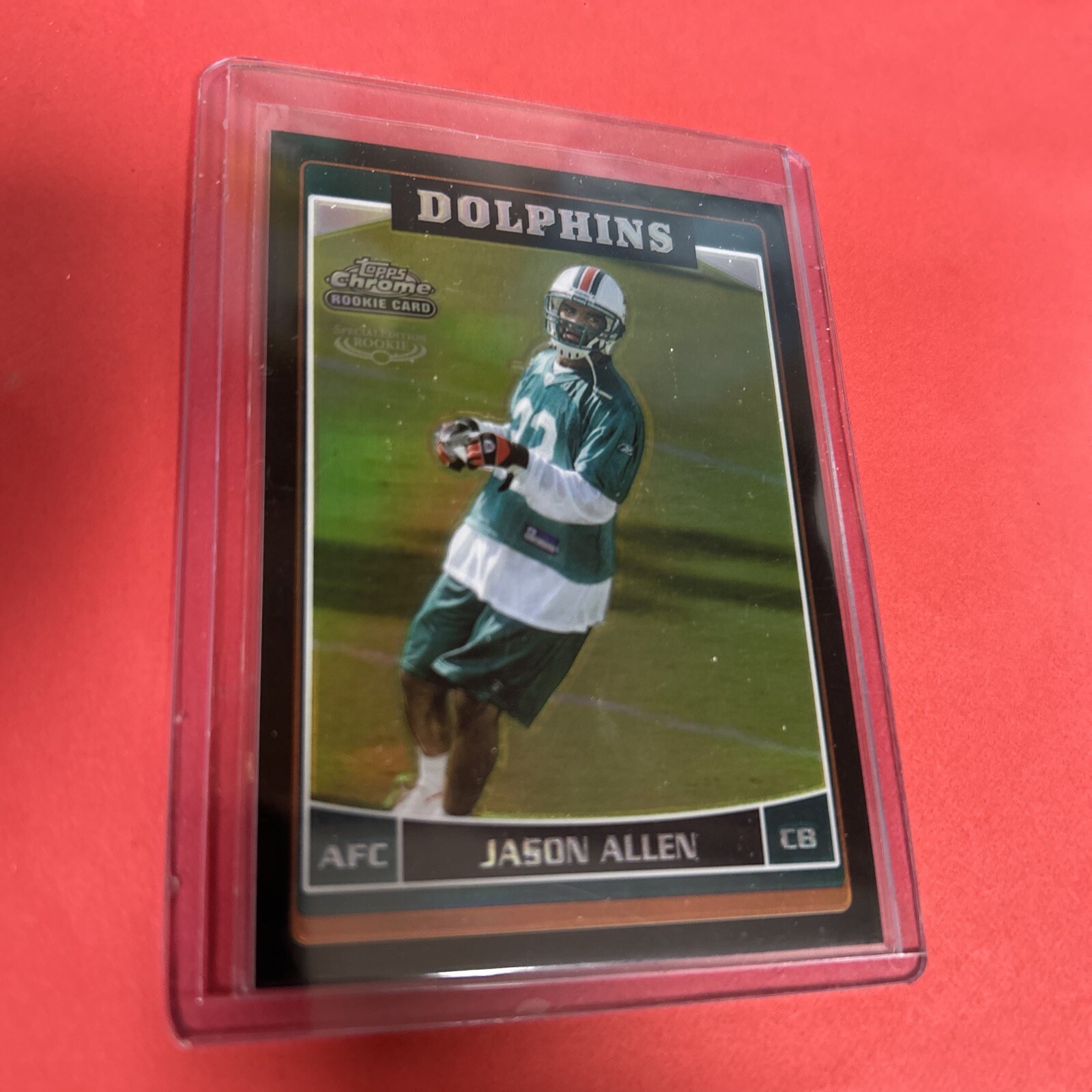 Jason Allen Topps Chrome #179 Black Refractor