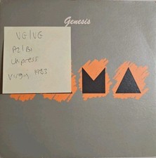 Genesis Mama Vinyl Record 7" VG/VG MAMA1 1983