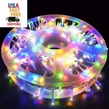 Xmas Lights String Lights 500 LED 165Feet 8 Modes Plug in String Lights 30V Fair