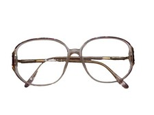 VTG Dian Von Furstenberg 1980s Oversized Eye Glasses 55/17/135 Retro Frames Only