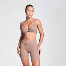 ASSETS by SPANX Booty Lift Mid-Thigh Shapewear - Champagne XL:
