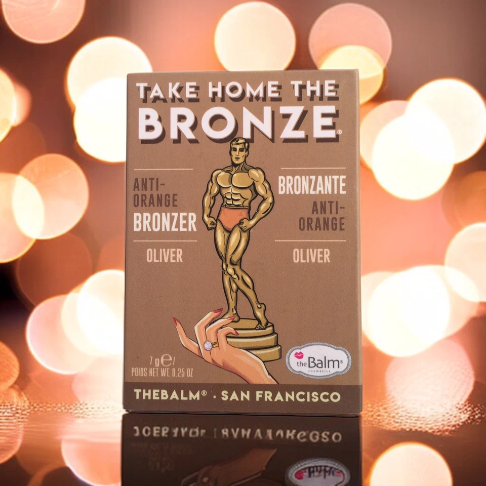 theBalm Take Home the Bronze Bronzer OLIVER Matte Anti-Orange Full Size - 0.25oz - Image 3 of 4