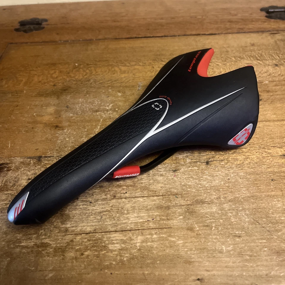 复古 Bontrager RXL Inform Saddle 270 毫米长度 140 宽度 Ti Rails Tempt Tech — 第 2/4 张图片