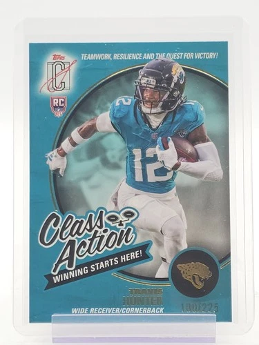 2025 Topps Signature Travis Hunter Teal (RAW)