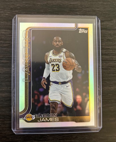 LeBron James [Clear] #150 2025 Topps card