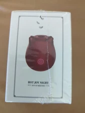 Rose Shaped Mini Massager for Women Happy Meeting Joy At Meeting *New & Sealed*