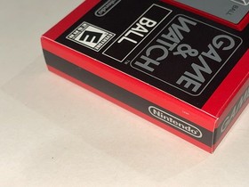 Nintendo Limited Game & Watch Ball Club Nintendo Premium Game CIB New